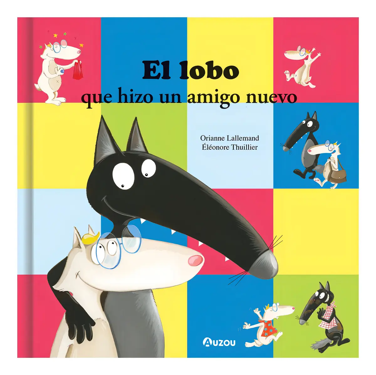 El lobo que hizo un nuevo amigo