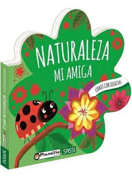 Naturaleza mi amiga - libro con siluetas
