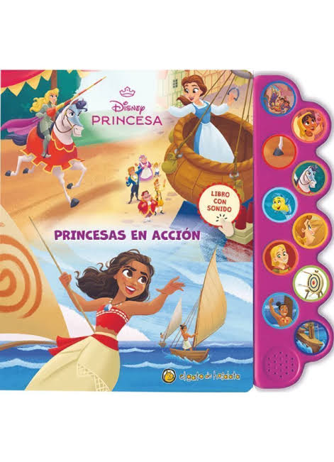 Princesas en accion (disney) *mundo de sonidos (licencias)