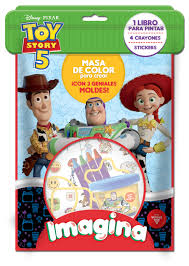 TOY STORY 5 IMAGINA LIBRO PARA PINTAR