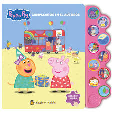 Cumpleaños en el autobus - peppa (hasbro)