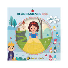 Blancanieves libro puzzle